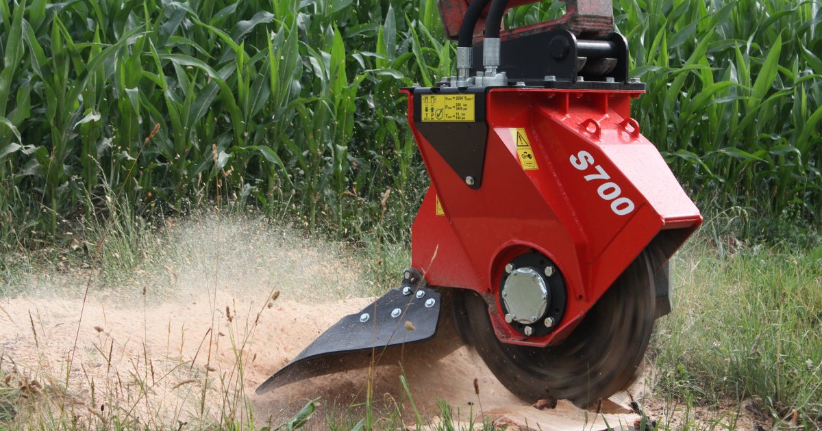 Stump grinder Beaver S700e - Prinoth